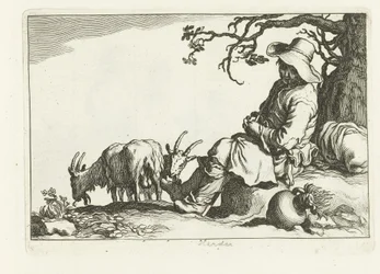 kecskepásztor 16 nyomat Cornelis és Frederik Bloemaert különböző sorozataiból (sorozat címe)