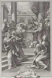 Szent Pál prédikál Athénban, 1679.