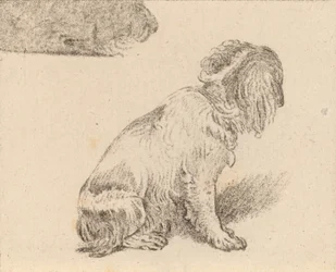 Ülő kutya, 1777.