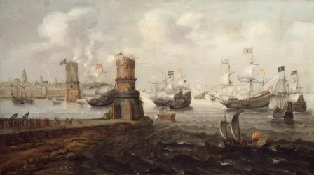 Damiette elfoglalása, 5. keresztes hadjárat, 1219 / Gem., V. Wieringen