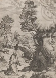 Bűnbánó Szent Ferenc a vadonban, 1575.