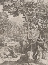 Szent Onufriusz a vadonban, 1574.