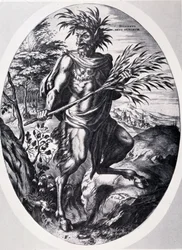Sylvain, Cornelis Cort erdőinek istene