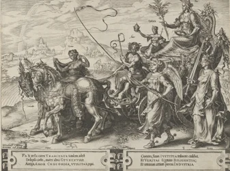 A béke diadala, Az emberi ügyek viszontagságainak ciklusa, 8. lemez, 1564.