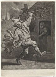 A tyúkszemvágó, kb. 1700