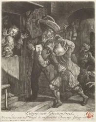 Grootebroek lottója, 1694 Lottery van Groottenbroek, Megmutatja, milyen örömmel örvendeztetik meg a figyelmes Prysen tuys (cím a tárgyon)