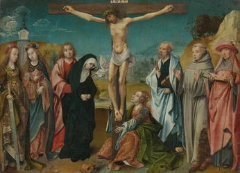 Krisztus a kereszten, 1505-1510 körül (olaj, panel)