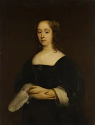 Női portré, 1648.