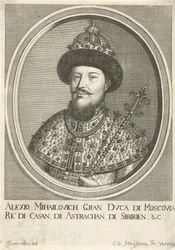 Alekszisz I. Mihajlovics orosz cár portréja 1629-1676, 1670