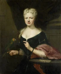 Maria Magdalena Stavenisse portréja, Jacob de Witte elkerzee-i, Zierikzee tanácsos felesége