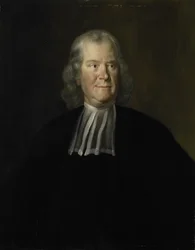 Herman Boerhaave orvos, a Leideni Egyetem professzorának portréja