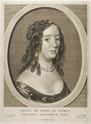 Amalia van Solms, Frederick Henry felesége, a Kilenc portréból