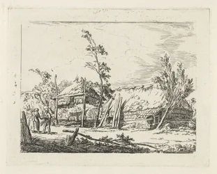 Farm szénakazallal
