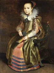 Elisabeth Vekemans kislányként