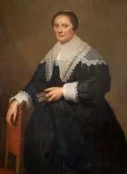 Egy női portré, 1645.
