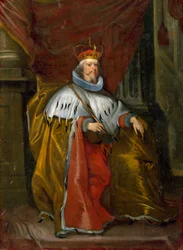 Luca Giustiniani (1586-1651) portréja, a gének dózse 1644 és 1646 között Cornelis De Wael (1592-1667) festménye 1644-1649 V. 40x30 cm Magángyűjtemény