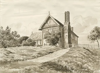 Betley – Parasztház: toll- és szépiarajz, 1820. október (rajz)