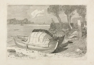 Két tengerparti halászhajó, 1809.