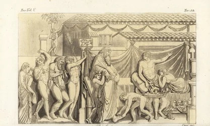 Jelenet Petronius Satyriconjából