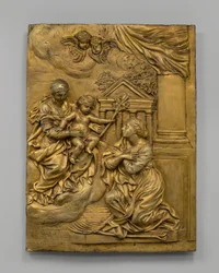 A Szűz és a Gyermek megjelenése Szent Mártonnak, c. 1650.