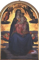 Madonna és gyermek (tempera a panelen)