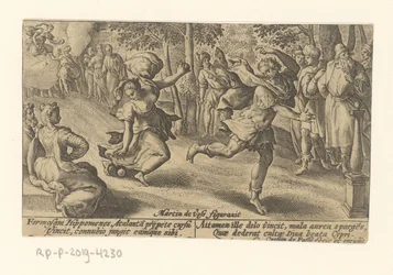 Atalanta en Hippomenes Metamorfosen van Ovidius (sorozat címe) Metamorfózis (sorozat címe)