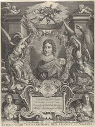 XIII. Lajos mellszobrai portréja