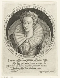 I. Erzsébet angol királynő portréja