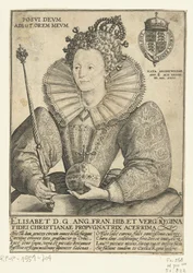 I. Erzsébet angol királynő portréja, 1592