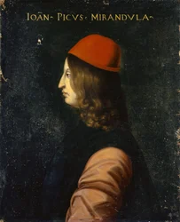 Giovanni Pico della Mirandola portréja, kb. 1560