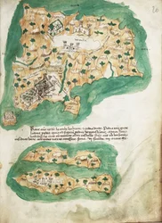 Naxos pergamentábla, 1420 körüli (pergamen)