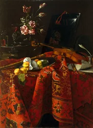 Csendélet hangszerekkel, 1710-1715 körül (olaj, vászon)