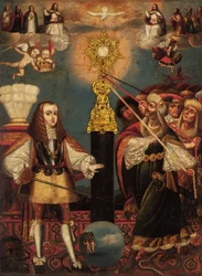 II. Károly az Eucharisztia védelmében, 17. század vége