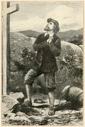 Keresztény a kereszt előtt" című részből: A zarándok haladása ebből a világból, az eljövendőbe, John Bunyan