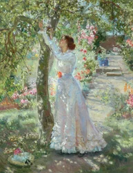 A kert, 1899 körül (olaj, vászon)