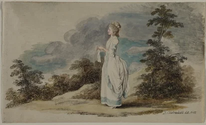 Susanne A művészek lánya huszonegy évesen, 1782.