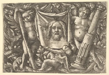 A Sudarium, amelyet két angyal tart, kb. 1515.
