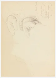 Rajz, Vázlat Bella Worsham portréjához, 1878