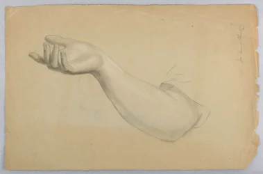 Rajz, Tanulmány az "Egy lecke a jótékonyságról", 1850
