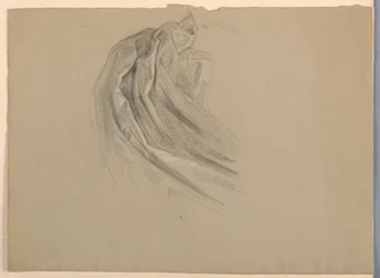 Rajz, Tanulmány "A Magdalen"-hez, D, 1852
