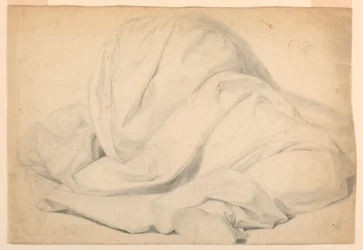 Rajz, Tanulmány a "Betegek áldozásához", 1844-45