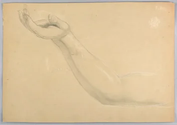 Rajz, tanulmány a "C" duplikátumához, 1850