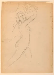 Rajz, Tanulmány a Nemzeti Akadémia számára, 1887
