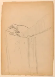 Rajz, Tanulmány a Nemzeti Akadémia számára, 1887