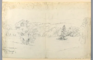 A Hudson folyó és Catskills Barrytownból