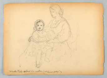 William Walter Phelps unokaöccse és anyja, Mrs. Steuart Dodge