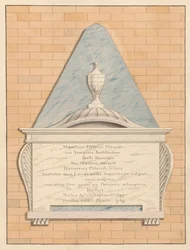 Emlékmű Henry Flitcroftnak a Teddington-templomból