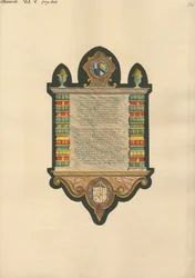 Emlékmű Marie Walkernek a Chadwick-templomból