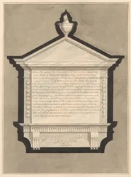 Emlékmű Mrs. Martha Whishnek a Stanwell templomból