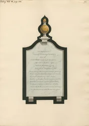 Emlékmű Rebeccának, John Ward feleségének az Ealing Churchből